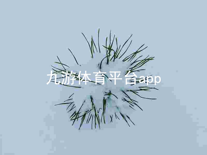 九游体育平台app